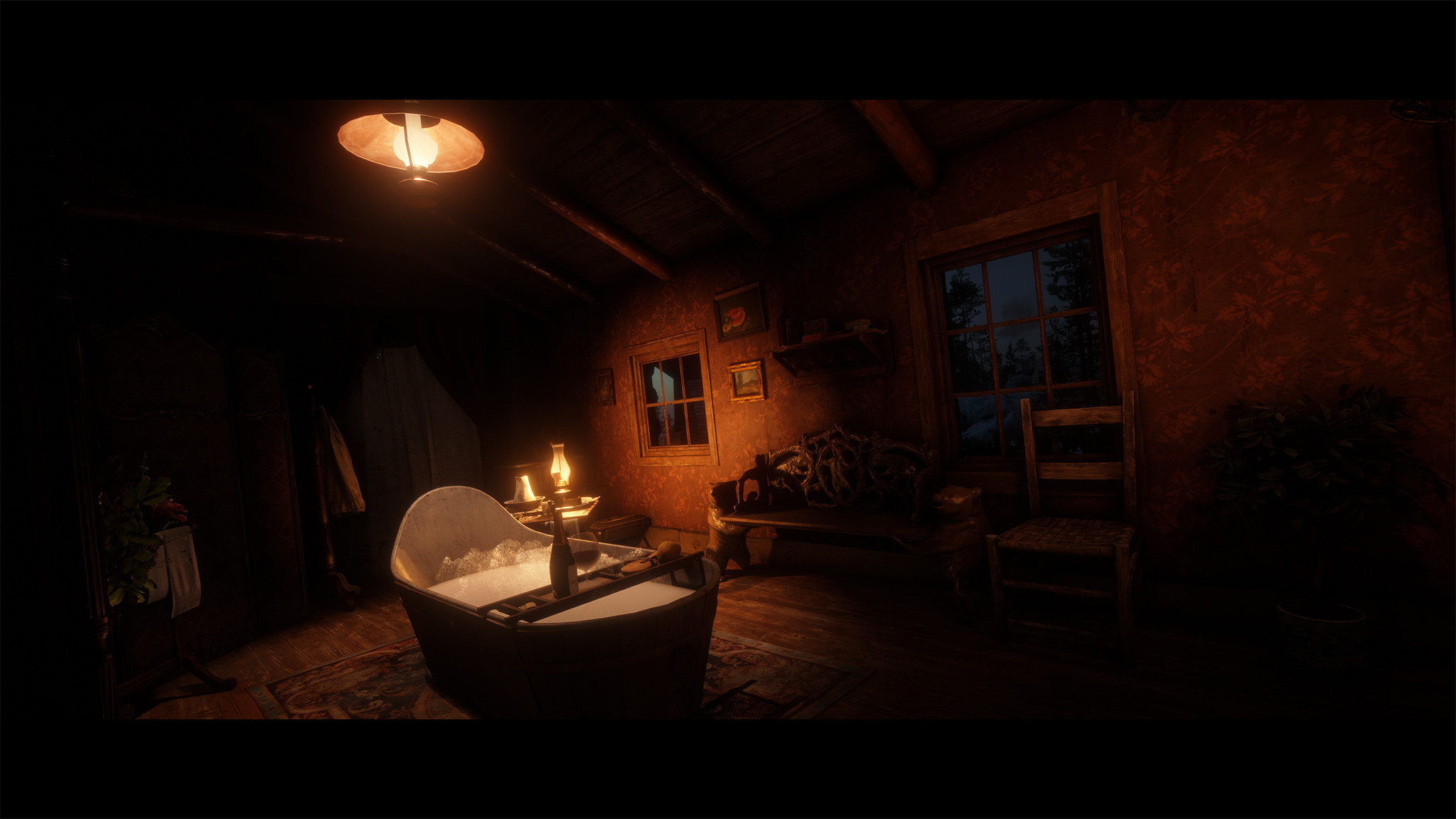 Innenraum in Strawberry